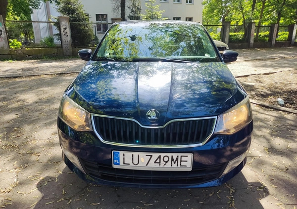 Skoda Fabia cena 24600 przebieg: 215000, rok produkcji 2015 z Poznań małe 211